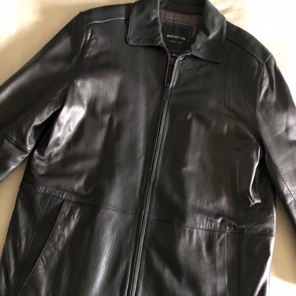 Men's Marc New York Leather Jacket - Picture 2 of 9